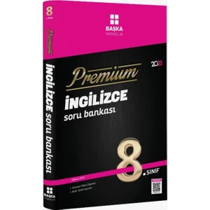 Başka Yayınları 8.Sınıf Premium İngilizce Soru Bankası