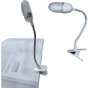 Kıskaçlı LED Mini Masa Lambası Spirali Kıskaçlı LED Lamba