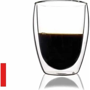 Çift Cidarlı 300 ml Cam Bardak