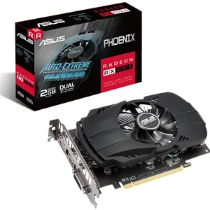 RADEON PHOENIX RX 550 2GB 64bit GDDR5 1183MHz DVI HDMI DP (PH-550-2G) EKRAN KARTI