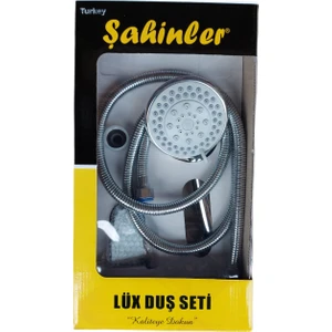 Mafsallı Lüx Banyo Duş Seti  Büyük Başlıklı