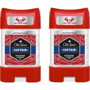 Old Spice Captain Antiperspirant Gel 70 ml x 2 Adet