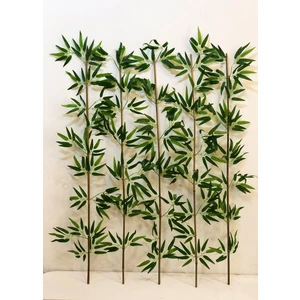 Yapay Yapraklı Dekoratif Bambu Çubuğu 150 cm 5 Adet
