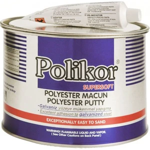 Süper Soft Polyester Macun 2700 Gr. Çelik Macun