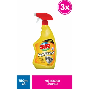 Yağ Sökücü Limon 750 ml 3'lü