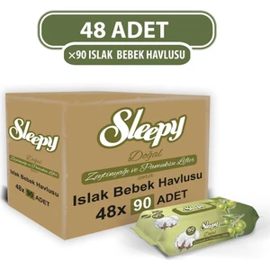 Zeytinyağlı Islak Havlu 48X90