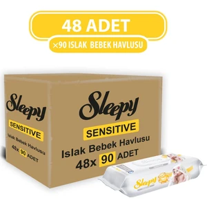 Sensitive Islak Havlu 48X90