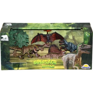 Dinozorların Dünyası 5'li Oyun Seti - Dimetrodon Kahvrengi Yeleli 26960