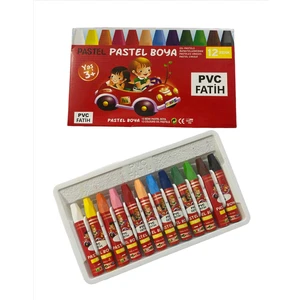 Pastel Boya Pvc 12 Renk