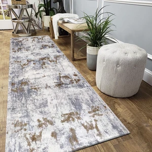 Halı Tarz 4935A 80 x 150 cm Hardal Kesme Halı