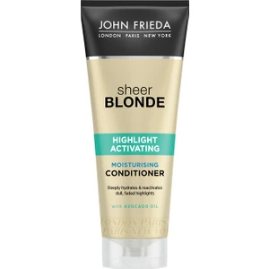 John Frieda Sheer Blonde Saç Kremi 250 ml Buğday Özlü Nemlendirici Onarım Kuru ve İşlem Görmüş Saçlar
