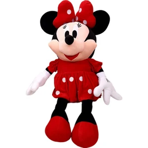 Aydın Oyuncak Disney'in En Renkli Sevimli Kahramanı Peluş Minnie Mouse - 70 cm