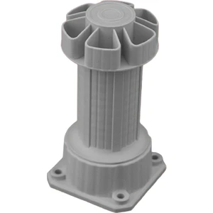 Azm Hırdavat Baza Ayağı Plastik 10 cm - 15 cm Ayarlanabilir