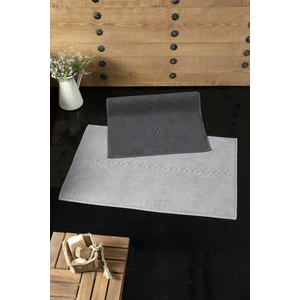 Cotto N Mania Oscuro x Bathmat Space 100% Pamuk 50X75 Ayak Havlusu