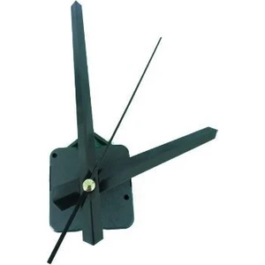 Exiz Ticaret Akar Sessiz 1 AdetŞaft Uzunluğu 22 mm Duvar Saati Mekanizması Askılı Orta Siyah Set