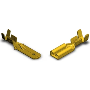 Küçük Erkek ve Dişi Fiş 300+300 Adet (Kablo Ucu 6,3mm)
