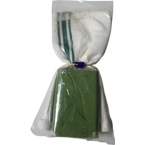 Abu Şifa Kese + Zeytinyağlı Sabun Set