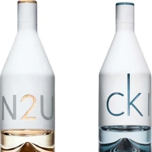 Calvin Klein IN2U Edt 100 ml Kadın ve Erkek Parfüm 2'li Set