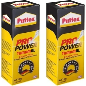 Pro Power Likit Japon Yapıştırıcı 15 gr 2 Adet