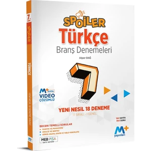 M+ 7. Sınıf Spoiler Türkçe Denemesi-18 Deneme