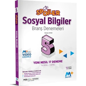M+ 5. Sınıf Spoiler Sosyal Bilgiler Denemesi-17 Deneme