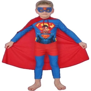 Girls Boys Kids Süper Karakterli Süperman Kostüm Takımlar