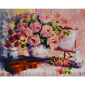 Hi Stone 5D Elmas Boncuk Taş İşleme Mozaik Goblen Kit Tablo 50 x 40 cm GC74258