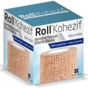 Kohezif Koban Kendinden Yapışkanlı Bandaj 5 cm x 4.5 M