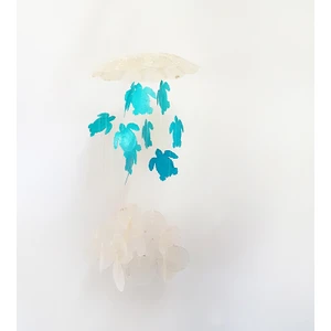 Sedef Rüzgar Çanı 8"-Kaplumbağa Dizayn