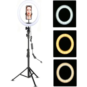 14 Inc Soligor Ring Light LED Işık ,makyaj,kuaför Make Up Tripod