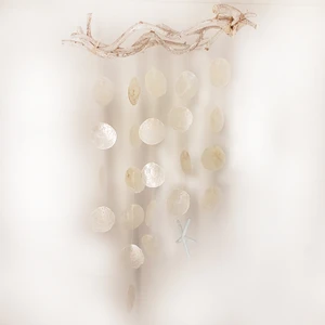 Capız&mavi Parmak Yıldız Ağaç Dalı Duvar Dekoru