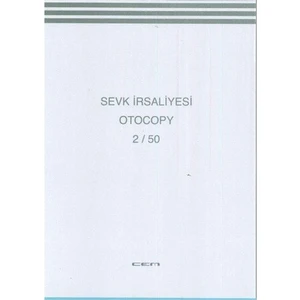 İrsaliye Defteri 2/50 2 Nüsha