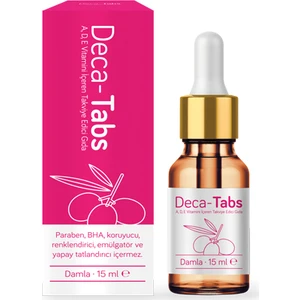 Deca Tabs 15 ml A,d,e Vitamini Içeren Takviye Edici Gıda