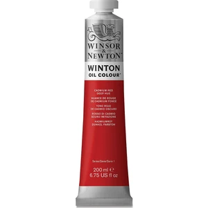 Winsor & Newton Winton Yağlı Boya 200 ml Cadmium Red Deep Hue 098 (6)