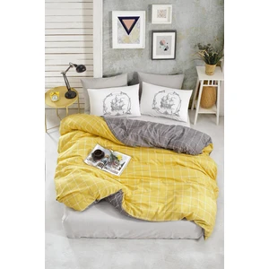 New Home Newhome Ranforce Çift Kişililik Nevresim Takımı Trendy Colors Sarı 1167-07