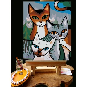 Pandora Hobi N1131 Numaralı Boyama Seti 40 x 50 cm