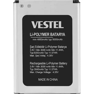 Vestel Venüs V4 Uyumlu Batarya Pil 5000 mAh