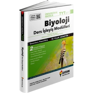 Aydın Yayınları TYT Biyoloji Ders İşleyiş Modülleri