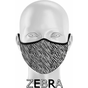 Gümüş Iyonlu Yıkanabilir Maske -  Zebra