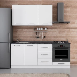 200 Cm Mutfak Dolabı Beyaz 200-B3
