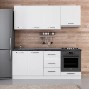 200 Cm Mutfak Dolabı Beyaz 200-B5