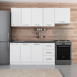 230 Cm Mutfak Dolabı Beyaz 230-B7