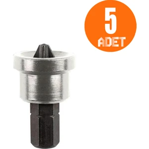 Nt Tools Alçıpan Vidalama Bits Ucu PH2 25 mm Yıldız Matkap Uç (5 ADET)