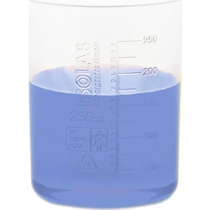 Beher P P Kısa Form Kabartma Baskılı 250 ml