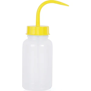 Geniş Boyunlu Piset Sarı Kapaklı 500 ml
