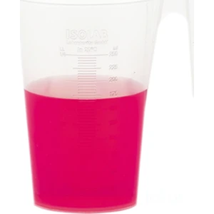 Kulplu Beher P P Kısa Form Kabartma Baskılı 250 ml