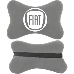 1Araba 1Ev Fiat Marea Oto Koltuk Boyun Yastığı Gri 2 Adet