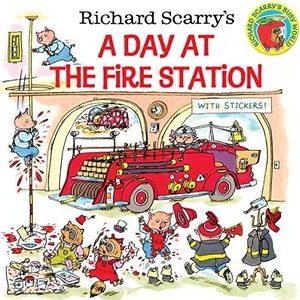 Richard Scarry'S A Day At The Fire Station - Huck Scarry