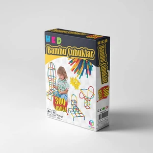 Altingöz Oyuncak Hed Bambu Çubuklar 300 Parça