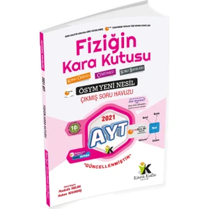 İnformal Yayınları AYT Fiziğin Kara Kutusu Konu Özetli Tamamı Çözümlü Sor Bankası